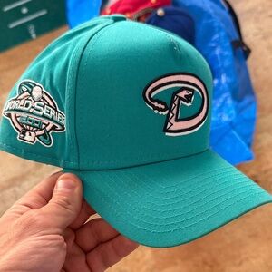 New Era Arizona Diamondbacks Teal World Series 2001 SnapBack Hat